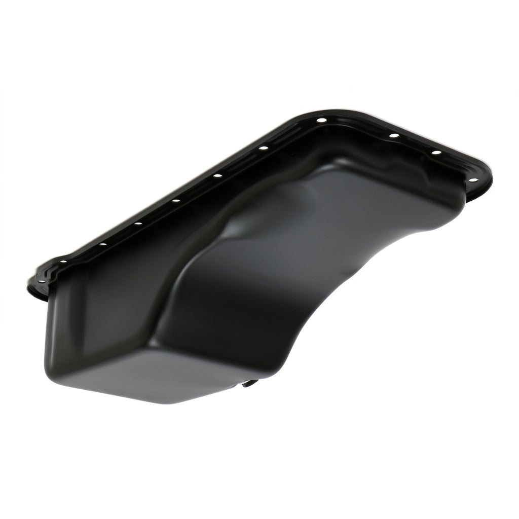 O.E.-Style-Oil-Pan,-Front-Sump,-Stock-Capacity;-Ford-352-428-Fe--Asphalt-Black