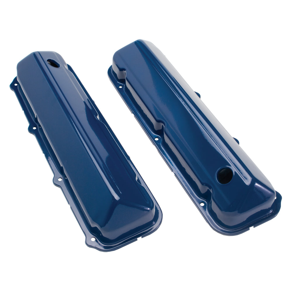 O.E.-Style-Valve-Covers;-Stock-Height;-Ford-429-460--Ford-Blue