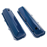 Trans-Dapt 8347 O.E.-STYLE Valve Covers; Stock Height; FORD 429-460- FORD BLUE