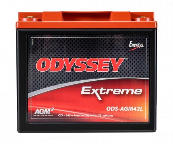 ODYSSEY BATTERY ODS-AGM42L Battery 540CCA/725CA SAE SAE Standard Terminal