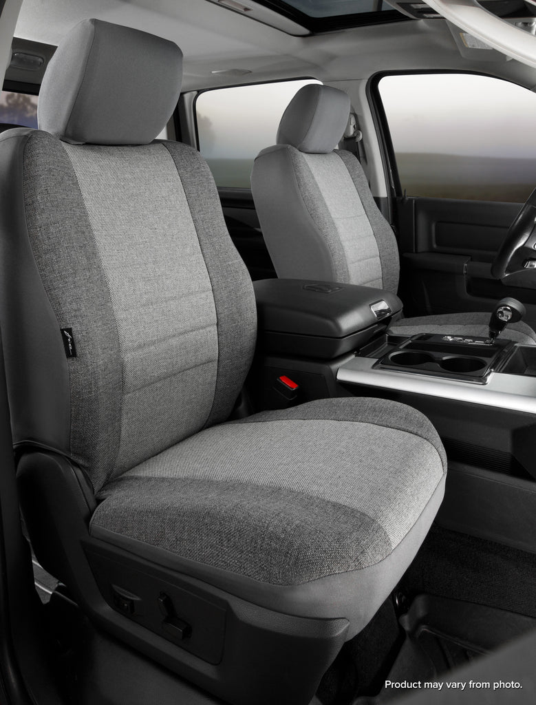 FIA OE39-41 GRAY OE30 Series - Oe Tweed Custom Fit Front Seat Cover- Gray for Select Toyota Tundra