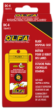 Load image into Gallery viewer, OLFA DC-4 Reusable Blade Disposal Case with Mounting Hole