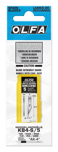 OLFA KB4-S/5 No.11 Precision Graphic/Art Blade, Pack of 5