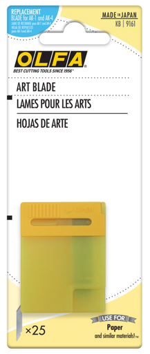 OLFA KB 6mm Multi-Purpose Graphic/Art Blade, Pack of 25