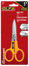 Load image into Gallery viewer, OLFA SCS-1 Stainless-Steel Serrated-Edge Scissors, 5-Inch