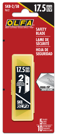 OLFA SKB-2/10B Dual-Edge Safety Blade, Pack of 10