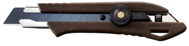 OLFA WD-L/BRN 18mm WD-L Wood Composite Ratchet Lock Utility Knife