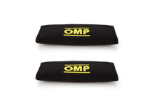 Load image into Gallery viewer, OMP RACING, INC. DB0-0450-A02-071 Harness Pads Black Used w/ 3in Belts