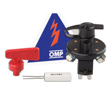 Load image into Gallery viewer, OMP RACING, INC. EA0-0462 Master Disconnect Switch 6 pole w/ Removable Key