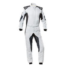 Load image into Gallery viewer, OMP RACING, INC. IA0-1864-A01-089-52 TECNICA HYBRID OVERALL F IA 8856-2018 GRAY / BLAC