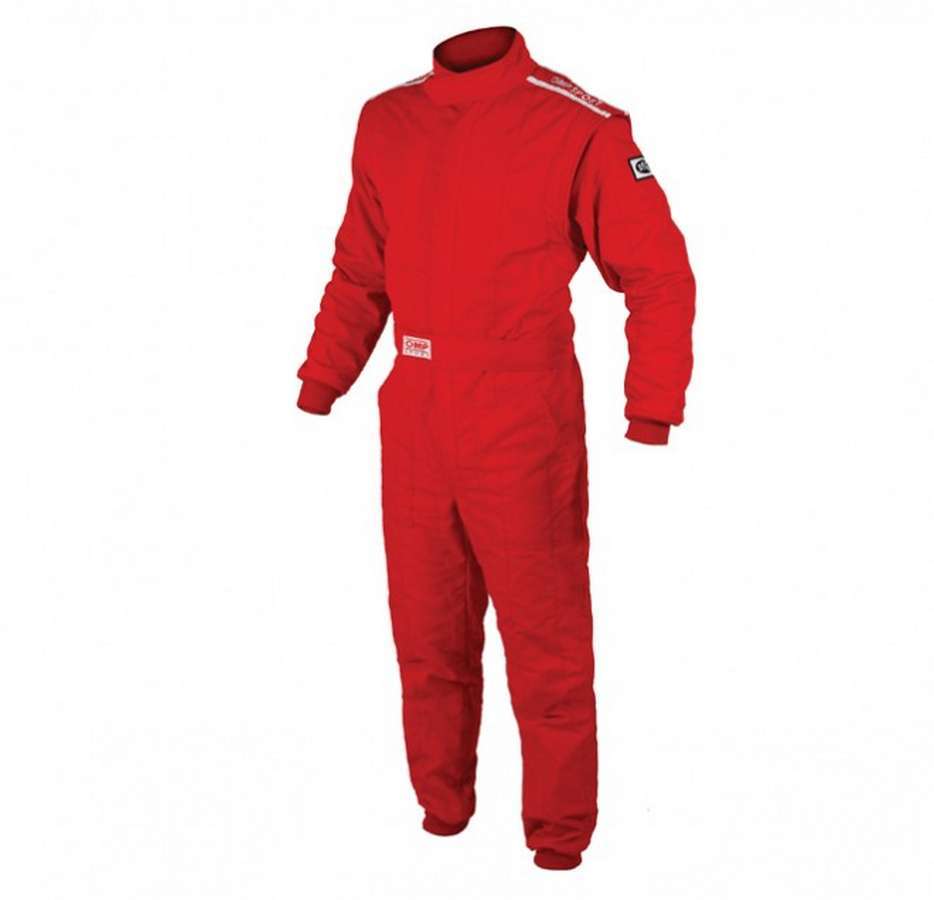 OMP RACING, INC. IA01904061L OS 10 Suit Red Large Single Layer