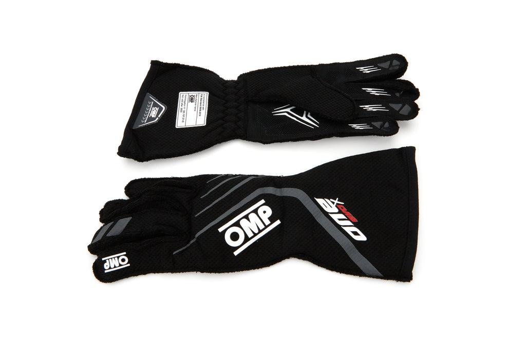 OMP RACING, INC. IB0-0771-A01-071-S One EVO X Gloves Black Small