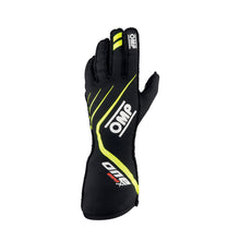 Load image into Gallery viewer, OMP RACING, INC. IB771NGIXS One EVO X Gloves Black Flo Yellow Size XS