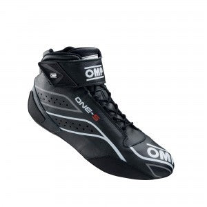 OMP RACING, INC. IC0-0805-B01-020-47 One EVO X R Shoes Black Size 47