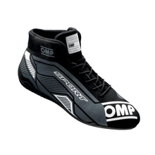 Load image into Gallery viewer, OMP RACING, INC. IC0-0829-A01-076-43 OMP SPORT SHOES FIA 8856 -2018 BLACK / WHITE SZ.