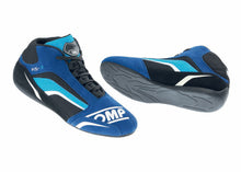 Load image into Gallery viewer, OMP RACING, INC. IC81324141 KS-3 Kart Shoe Blue And Black Cyan Size 41