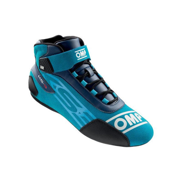OMP RACING, INC. KC0-0826-A01-244-37 KS-3 Shoes Blue And Cyan Size 37