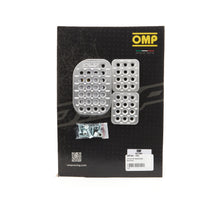 Load image into Gallery viewer, OMP RACING, INC. OA0-1863 3 Pedal Set Sandblasted Aluminum