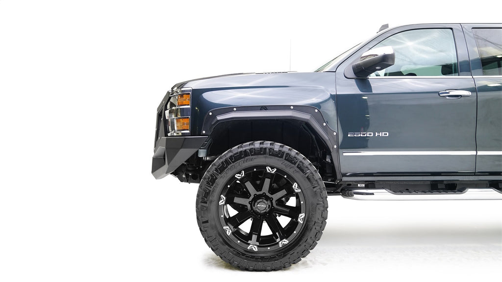 Fab Fours TF3010-1 Open Fender Flare for Select Chevrolet Silverado HD, Chevrolet Silverado HD