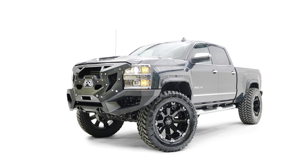 Fab Fours TF3010-B Open Fender Flare for Select Chevrolet Silverado HD, Chevrolet Silverado HD