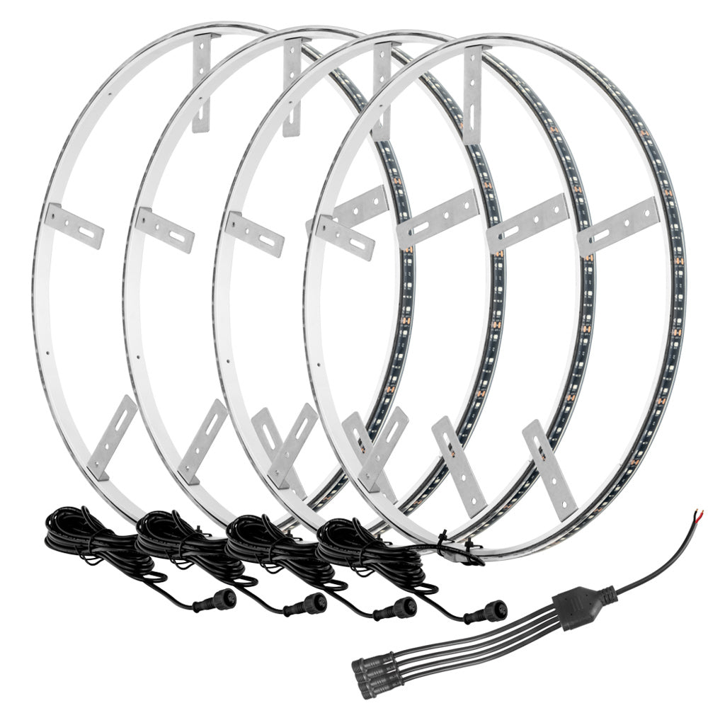 ORACLE LIGHTING 4210-334 15in LED Wheel Rings ColorSHIFT
