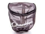 OUTERWEARS 10-1052-01 Pre-Filter Black 3.5in Dia x 4in L w/Top Black