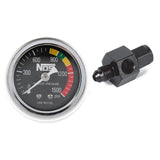 NOS 15921NOS  Nitrous Gauge w/ Adapter