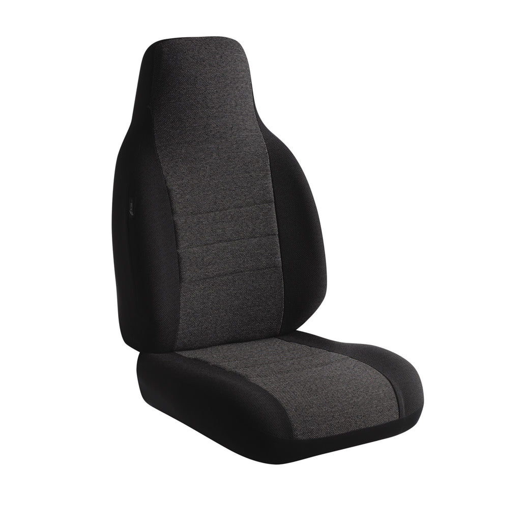 Oe30-Front-Bucket-High-Back-Seat-Cover-Black--Charcoal-National-Admiral-Commodore-Series