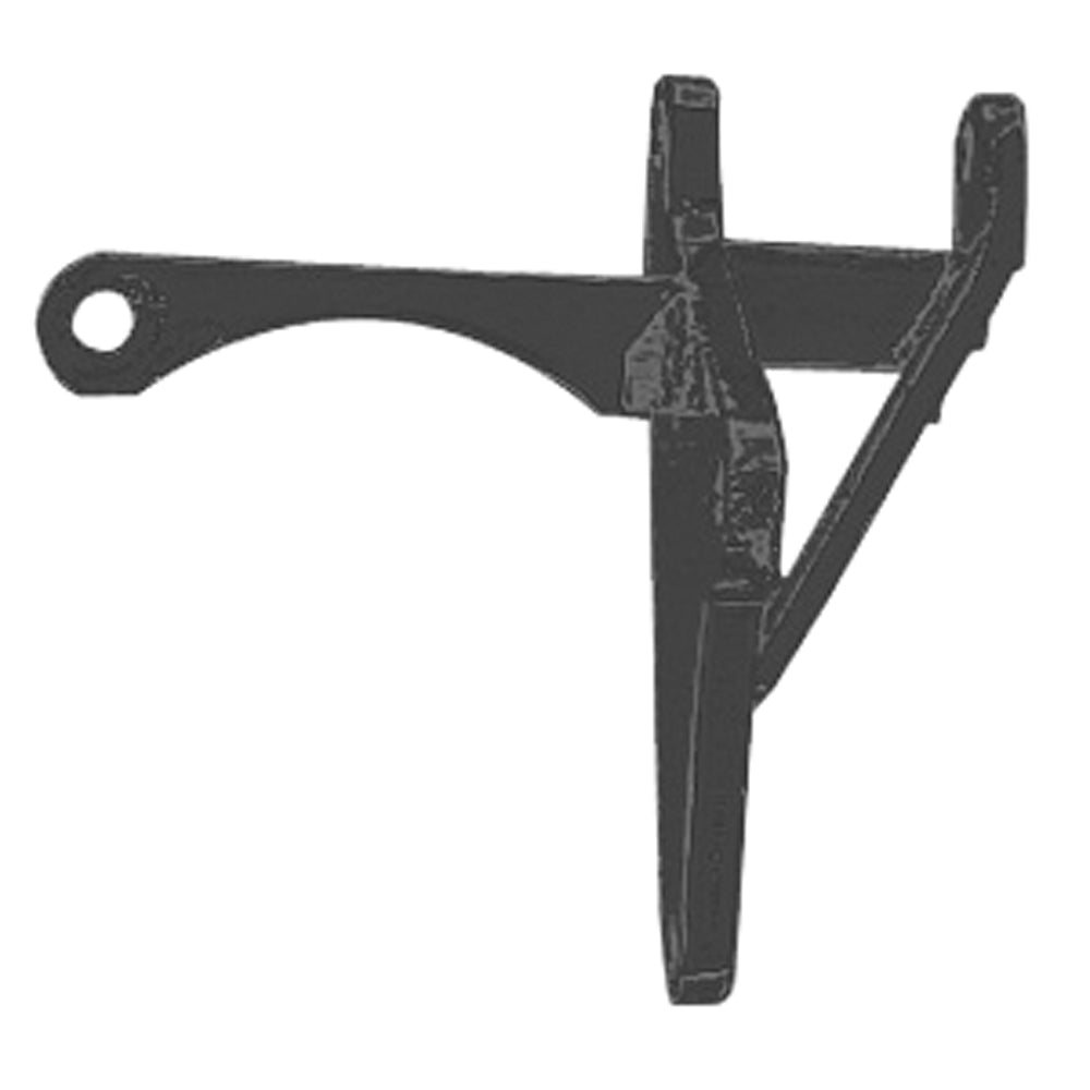 Oem-Style-Alternator-Bracket-(Bottom);-Chevy-Bb-(65-68);Short-WP-Asphalt-Black