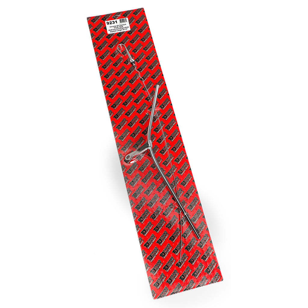 Oem-Style-Chrome-Oil-Dipstick;-82-85-Camaro--Firebird-305-350;-24-12-In.-Long