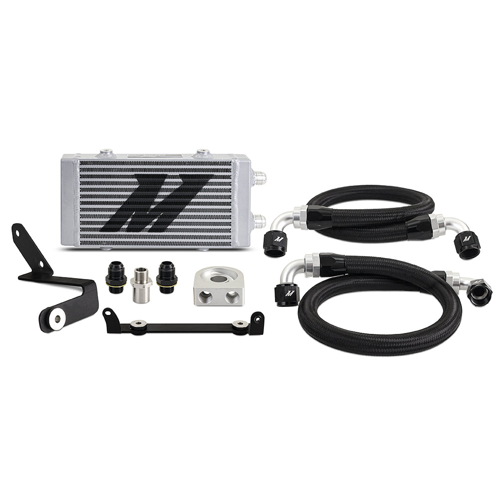 Oil-Cooler-Kit,-Fits-Toyota-Gr-Corolla-2023,-Non-Thermostatic-Silver-Cooler