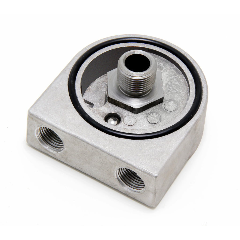 Oil-Cooler-Sandwich-Adapter;212-In.-Id;-2-34-In.-Od-Filter-Flange;20Mm-X-1.5195964-Pontiac-Engin