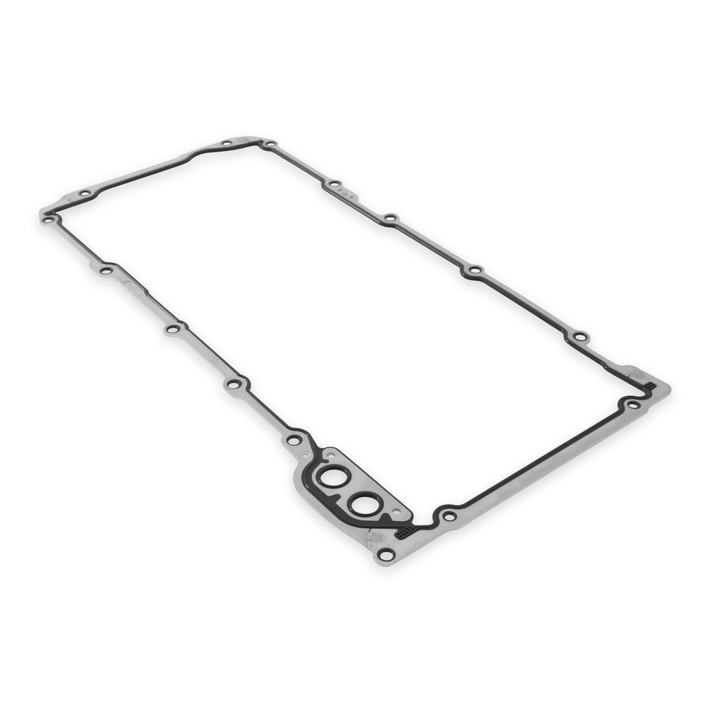 Oil-Pan-Gasket---Molded-Rubber-With-Aluminum-Carrier