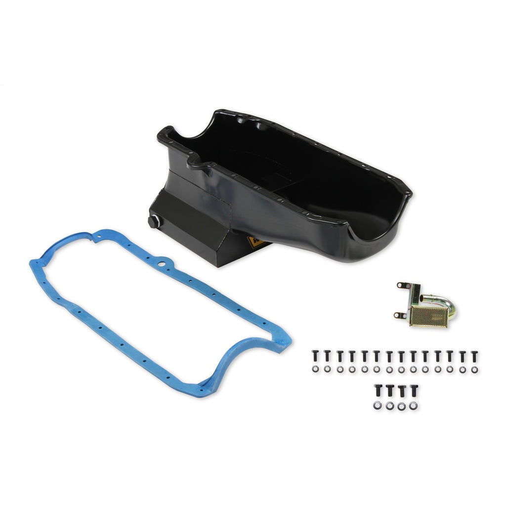 Oil-Pan-Kit-7Qt-Black-Finish-8085-Sbc-(