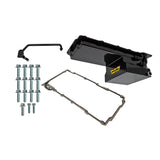Weiand 5028WND  Oil Pan Kit- Fabricated - Black