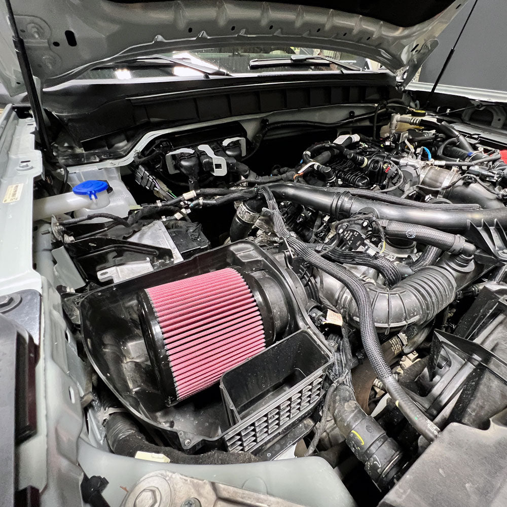 Oiled-Oe-Performance-Replacement-Filter-Cleanable-8-Ply-Cotton-2021-Ford-Bronco-2.3L-2.7L