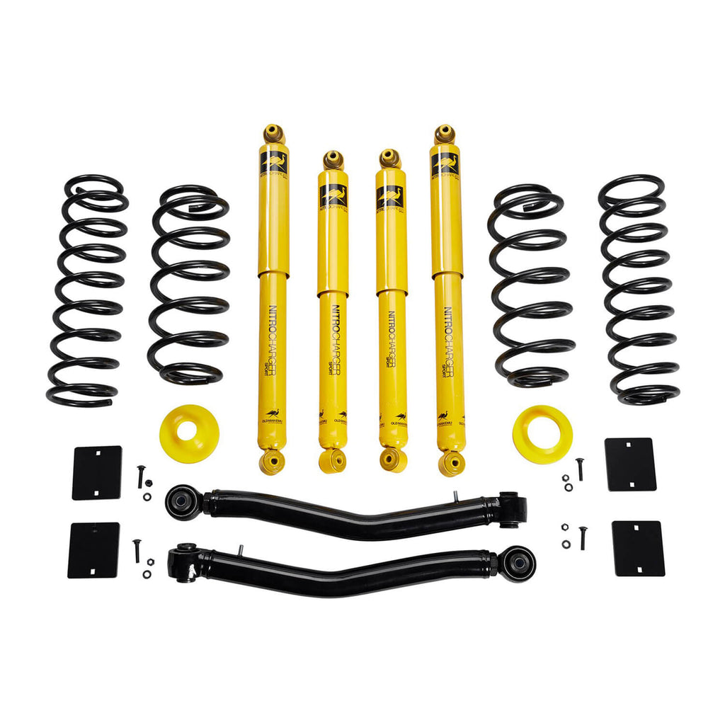 Old-Man-Emu-Suspension-Lift-Kit;2In-Lift;W18C-Jeep-Wrangler-Jl;