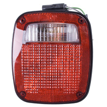 Load image into Gallery viewer, Omix-Left-Black-Tail-Lamp-91-97-Jeep-Yj-Tj-Wrangler