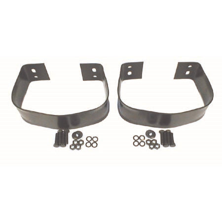 Omix-Rear-Bumperettes-Black-76-95-Cj--Wrangler-Yj