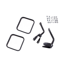 Load image into Gallery viewer, Omix-Side-Mirror-Kit-Black--55-86-Jeep-Cj-Models