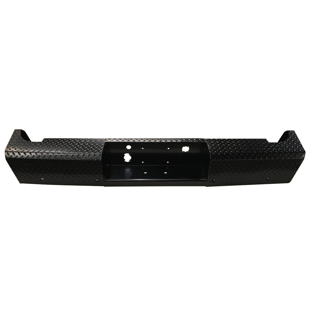 One-Piece-Direct-Fit-WFactory-Hitch-Pwdr-Ctd-Black-Steel-WGloss-Black-Tread