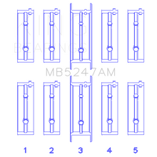 Load image into Gallery viewer, Opel-1.7D-(Size-0.50Mm)-Main-Bearing-Set