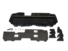 Load image into Gallery viewer, DU-HA 10410 DÜHA 10410 Lockbox Underseat Storage / Gun Case - Black for Select Chevrolet Silverado 1500, Chevrolet Silverado LTD, Chevrolet Silverado HD, Chevrolet Silverado HD, GMC Sierra 1500, GMC Sierra Limited, GMC Sierra HD, GMC Sierra HD