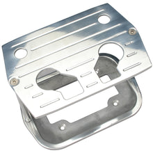 Load image into Gallery viewer, Optima-BlueYellowRed-Top-Battery-Tray;-Pinstriped(Ball-Milled)--Aluminum