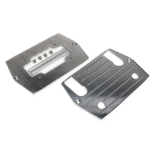 Load image into Gallery viewer, Optima-Red-Top-(4-Post)-Battery-Tray;-Pinstriped-(Ball-Milled)-Billet-Aluminum
