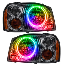 Load image into Gallery viewer, Oracle-01-04-Nissan-Frontier-Smd-Hl---Dual-Halo---Colorshift-W-Simple-Controller