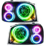 Oracle Lighting 8905-334 SMD Pre-Assembled Headlights, Triple Halo, ColorSHIFT - No Controller