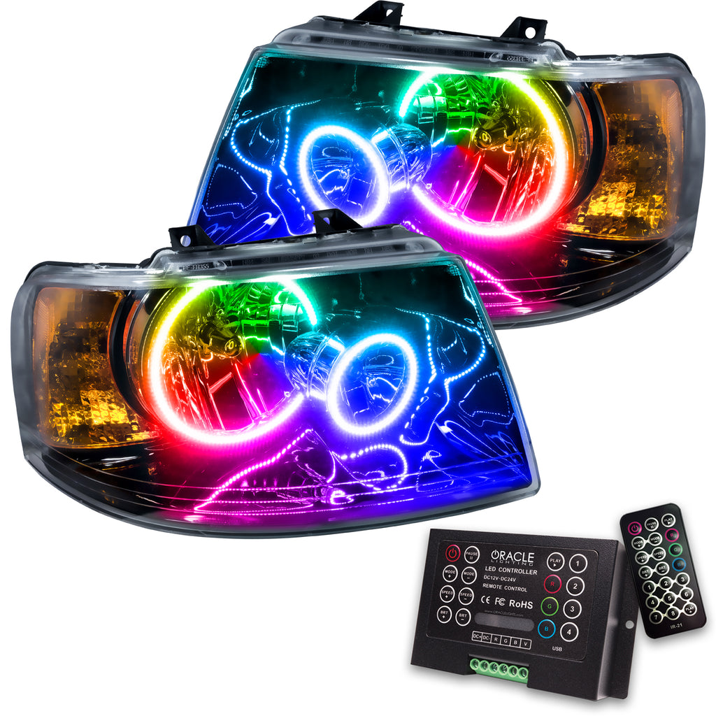 Oracle-03-06-Ford-Expedition-Smd-Hl---Black---Colorshift-W-2.0-Controller