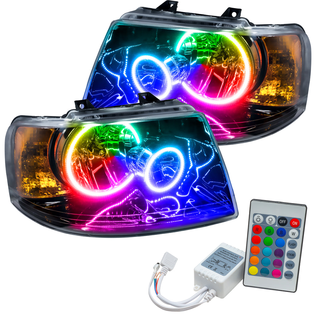 Oracle-03-06-Ford-Expedition-Smd-Hl---Black---Colorshift-W-Simple-Controller