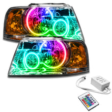 Load image into Gallery viewer, Oracle-03-06-Ford-Expedition-Smd-Hl---Chrome---Colorshift-W-Simple-Controller